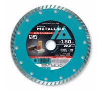Диск алмазный турбированный METALLICA Optima 180x22 мм
