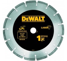Диск алмазный сегментный DEWALT LASER 230х22 мм
