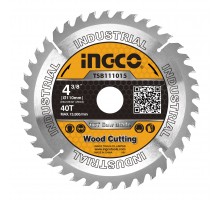 Диск пильный по дереву INGCO 110х20.0х40Т