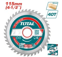 Диск пильный по дереву TOTAL 115x22x40T
