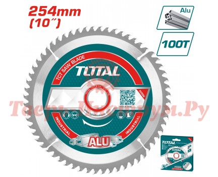 Диск пильный по дереву TOTAL 254x30x100T Диск пильный по дереву TOTAL 254x30x100T