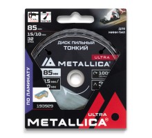 Диск для мини-пилы по дереву METALLICA 85x15/10 мм, 32z, 1.6 мм