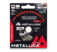 Диск для мини-пил универсальный METALLICA 85x22,22 мм, #46