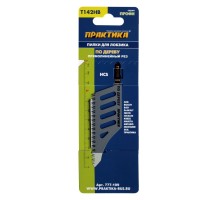 Пилки для лобзика по дереву ПРАКТИКА T142HB