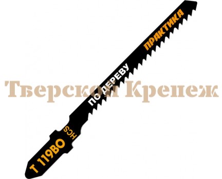 Пилки для лобзика по дереву ПРАКТИКА T119BO 2 шт