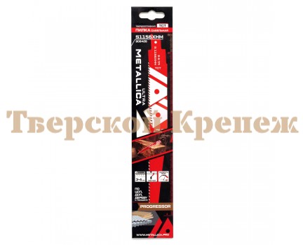 Полотно для сабельной пилы METALLICA S1156XHM 228 мм, TCT, 1 шт Полотно для сабельной пилы METALLICA S1156XHM 228 мм, TCT, 1 шт