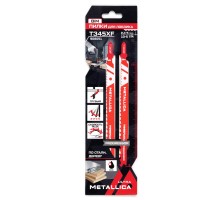 Пилки для лобзика METALLICA T345XF, 132 мм, BiM, 2 шт