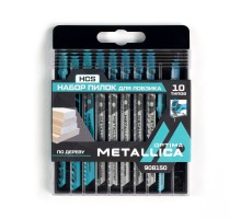 Набор пилок для лобзика METALLICA Optima № 3, 10 шт