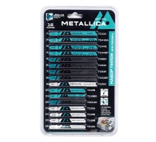Набор пилок для лобзика METALLICA Optima № 5, 16 шт