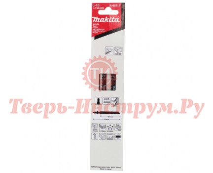 Пилки для лобзика MAKITA A-86315 L10 T344DS 5 шт Пилки для лобзика MAKITA A-86315 L10 T344DS 5 шт