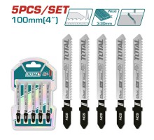 Пилки для лобзика TOTAL T101B 5 шт