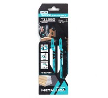 Пилки для лобзика METALLICA T119BO, 75 мм, HCS, 2 шт