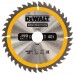 Диск пильный по дереву DEWALT CONSTRUCTION 190х30 40z ATB 10°