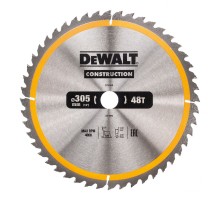 Диск пильный по дереву DEWALT CONSTRUCTION 305х30 48z ATB 10°