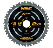 Диск пильный по дереву DEWALT EXTREME 190х30 24z ATB 18°