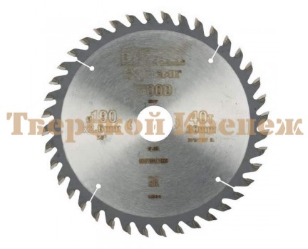 Диск пильный по дереву DEWALT EXTREME 190х30 40z WZ 10° 1.80 мм Диск пильный по дереву DEWALT EXTREME 190х30 40z WZ 10° 1.80 мм