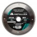 Диск пильный по алюминию METALLICA Optima 216x30х2.6х80z