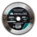 Диск пильный по алюминию METALLICA Optima 260x30х3.0х80z