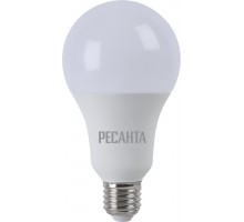 Лампа светодиодная РЕСАНТА LL-R-A80-20W-230-3K-E27