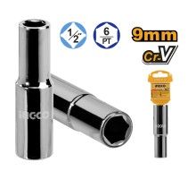 Головка торцевая удлиненная INGCO 1/2" 9 мм