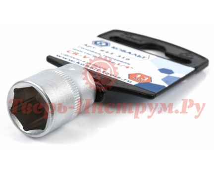 Головка торцевая КОБАЛЬТ 1/4" 13 мм