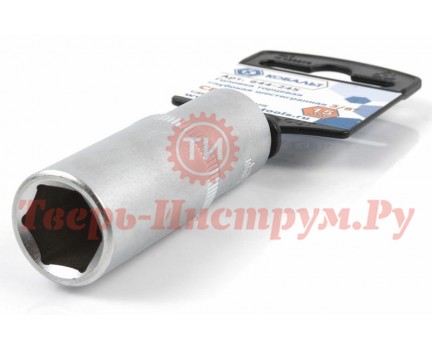 Головка торцевая глубокая КОБАЛЬТ 3/8" 15 мм Головка торцевая глубокая КОБАЛЬТ 3/8" 15 мм