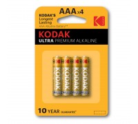 Батарейки Kodak LR03-4BL ULTRA PREMIUM Alkaline K3A-4 U