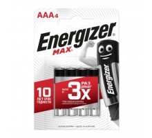 Батарейка Energizer MAX LR03-4BL E92/AAA