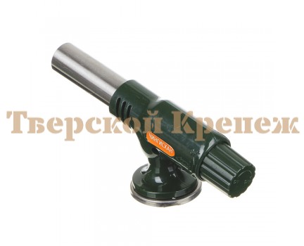Горелка газовая к баллону с цанговым захватом ЧИНГИСХАН сопло 22 мм Горелка газовая к баллону с цанговым захватом ЧИНГИСХАН сопло 22 мм