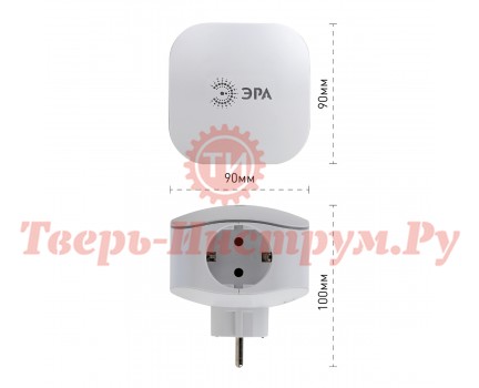 Разветвитель ЭРА SP-3e-USB-2A на 3 розетки + 2 USB 