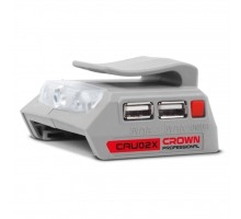 Зарядное устройство USB CROWN CAU02X