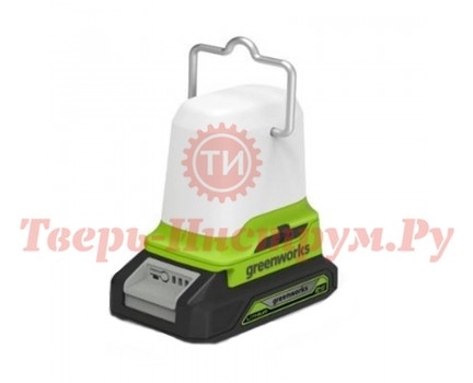 Аккумуляторный фонарь GREENWORKS G24LA500 Аккумуляторный фонарь GREENWORKS G24LA500