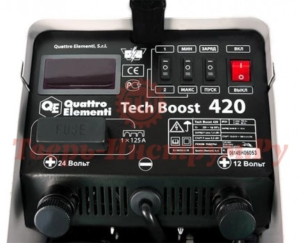 Пуско зарядное устройство QUATTRO ELEMENTI TECH BOOST 420