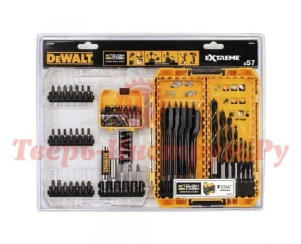 Набор сверл и бит DEWALT IMPACT 57 шт Набор сверл и бит DEWALT IMPACT 57 шт