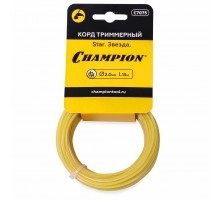 Леска триммерная CHAMPION STAR 1.3-15 м