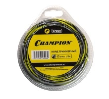 Леска триммерная CHAMPION TORNADO 2.4 15 м