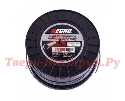Леска триммерная ECHO Titanium Power Line 3.0 169 м Леска триммерная ECHO Titanium Power Line 3.0 169 м