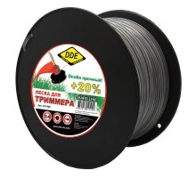 Леска триммерная DDE HARD LINE 2.4 180 м