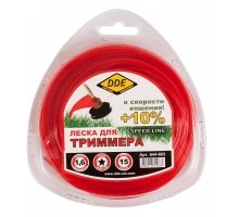 Леска триммерная DDE SPEED LINE 1.6 15 м