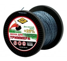 Леска триммерная DDE STEEL ROD LINE 2.0 126 м