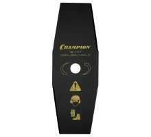 Нож для мотокосы CHAMPION 255х2х20.0 2 зуба