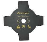 Нож для мотокосы CHAMPION 230х1.6х25.4 4 зуба