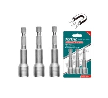 Насадка торцевая на шуруповерт TOTAL 1/4" 8 мм 3 шт