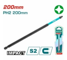 Бита отверточная TOTAL PH-2 200 мм 1 шт