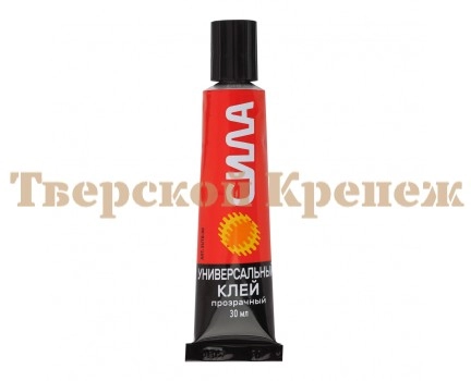 Клей универсальный СИЛА SUTB-30 прозрачный 30 мл Клей универсальный СИЛА SUTB-30 прозрачный 30 мл