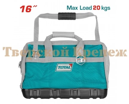 Сумка для инструмента TOTAL 20 кг 5 отделений Сумка для инструмента TOTAL 20 кг 5 отделений