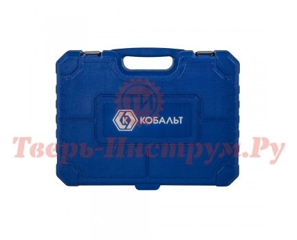 Набор инструмента КОБАЛЬТ 1/4" и 1/2" (82 предмета)