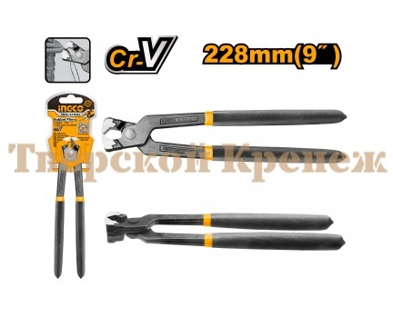 Клещи вязальные INGCO 230 мм INDUSTRIAL Клещи вязальные INGCO 230 мм INDUSTRIAL
