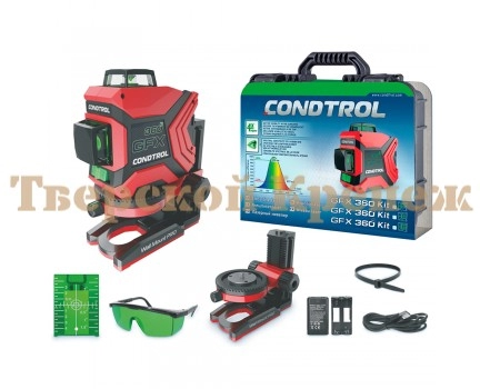 Лазерный нивелир CONDTROL GFX 360-3 KIT Лазерный нивелир CONDTROL GFX 360-3 KIT