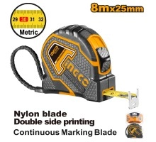 Рулетка INGCO 8х25 мм INDUSTRIAL